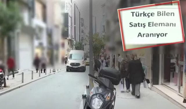 İstanbul’un göbeğinde şaşırtan iş ilanı! Türkçe bilen eleman aranıyor