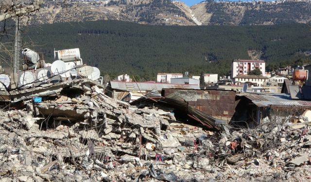 Kahramanmaraş'ın son hali havadan görüntülendi