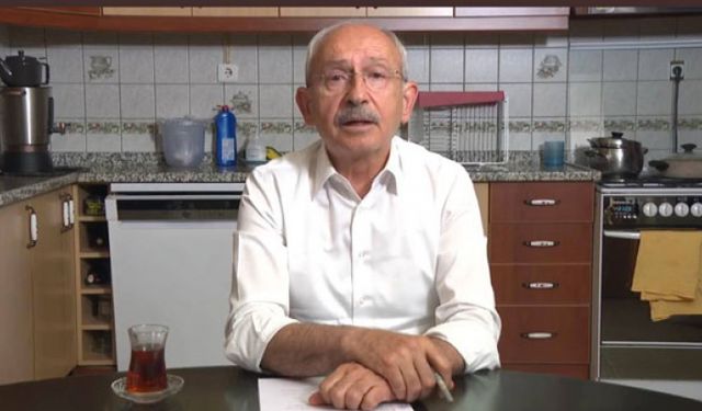 Kemal Kılıçdaroğlu eşi ile mutfaktan seslendi