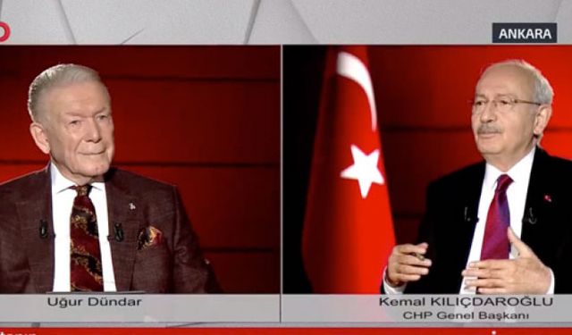 Kemal Kılıçdaroğlu Uğur Dündar'a konuştu! Cumhurbaşkanı adayı olacak mı?