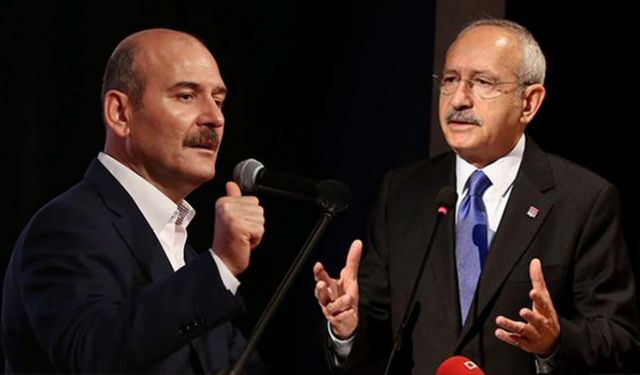 Kılıçdaroğlu'ndan Soylu'ya 200 bin TL'lik dava! Şerefsiz demişti...