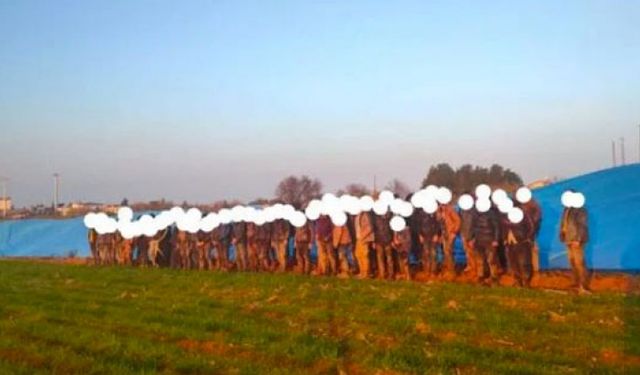 Kilis'te brandanın altından 50 kaçak Suriyeli fışkırdı