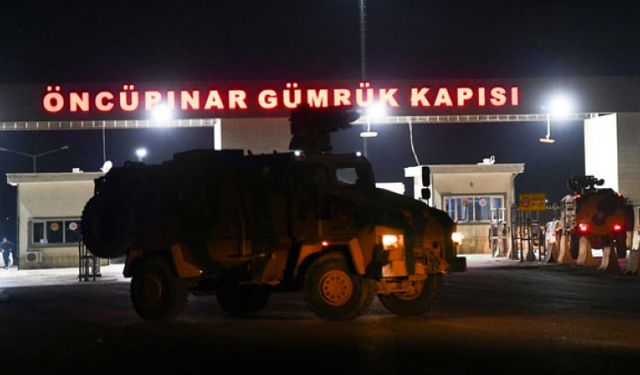 Kilis'teki Öncüpınar Sınır Kapısı bölgesine 3 roket düştü