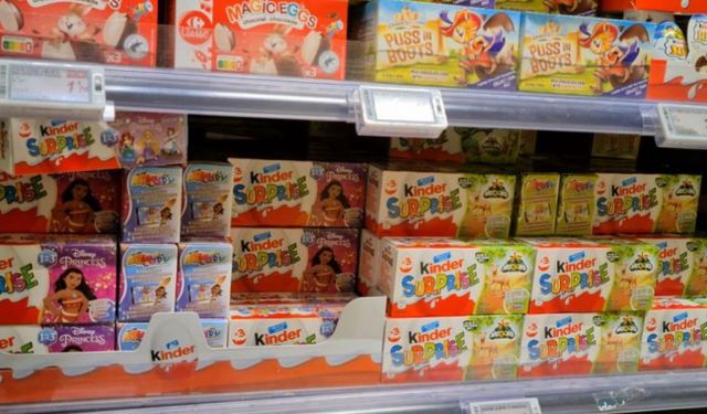 Kinder ürünleri Salmonella skandalının ardından raflara geri döndü