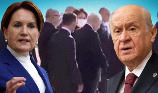 Bahçeli ile Akşener arasındaki buzlar çözülüyor mu? O fotoğraf damga vurdu