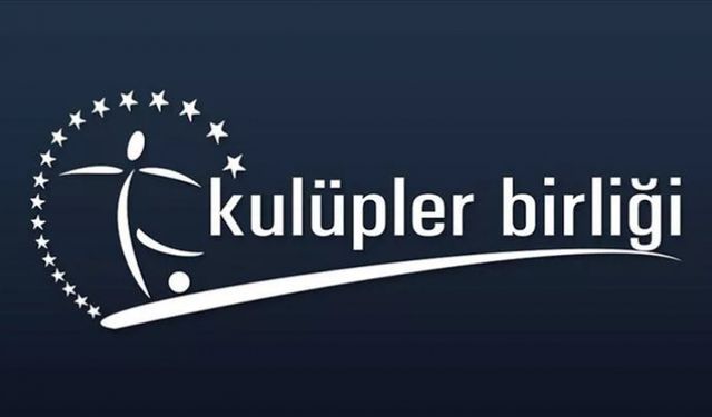 Kulüpler Birliği'nden protesto açıklaması!