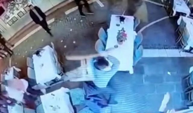 Kumkapı'da dehşet restoran kavgası! Sandalyeler havada uçuştu