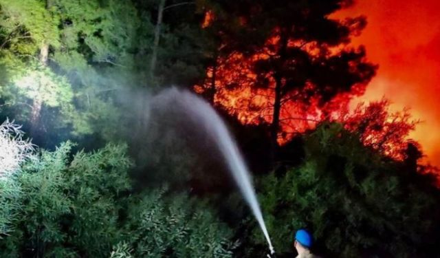 Marmaris'teki yangının sebebi belli oldu