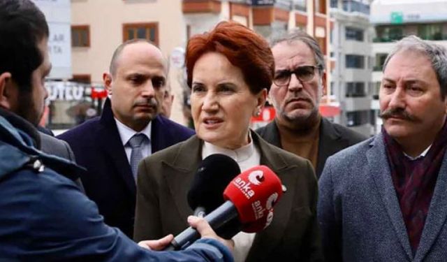 Meral Akşener: Bütün hataların sorumlusu Erdoğan! Devleti enkazdan çıkaracağız