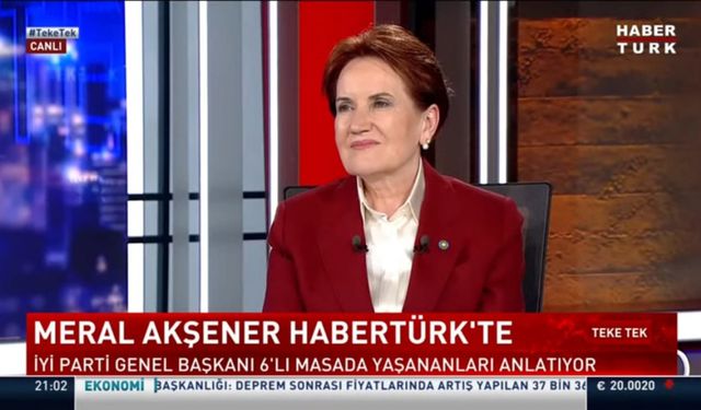 Meral Akşener çok konuşulan yüz ifadesinin sebebini açıkladı