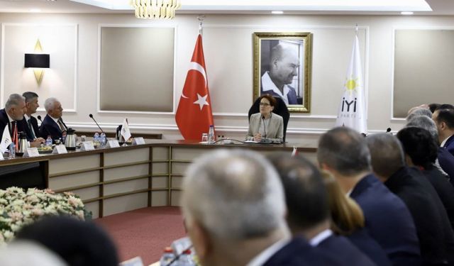 Meral Akşener'den kritik toplantı kararı! İYİ Parti GİK üyeleri ile bir araya geldi