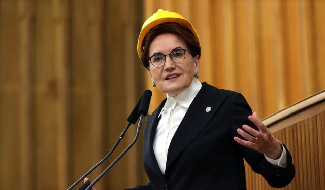 Meral Akşener kürsüye baretle çıktı terbiyesizlik dedi! Yaşanan kaza değil cinayet