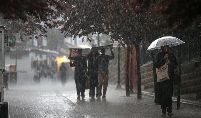 Meteoroloji'den 25 il için sarı kodlu uyarı! O iller dikkat...