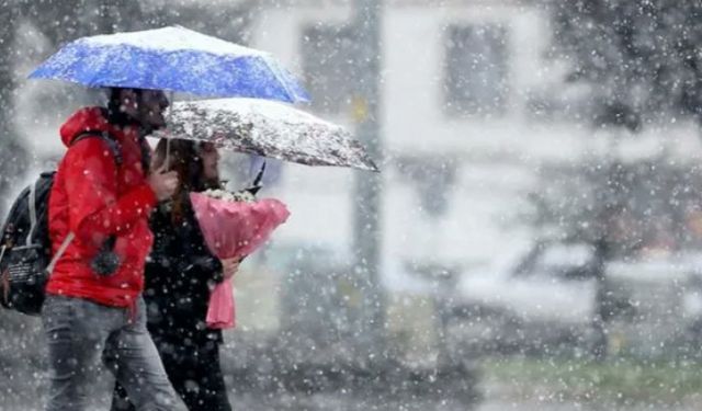 Meteoroloji'den Anadolu bölgesi'ne kar ve yağmur yağışı uyarısı