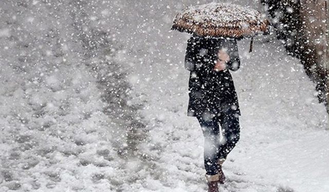 Meteoroloji'den kar yağışı uyarısı