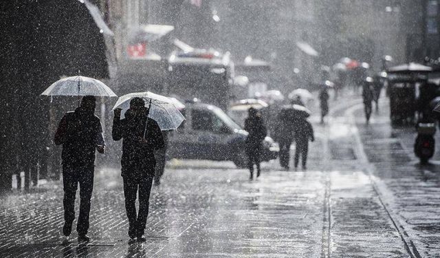 Meteoroloji'den kuvvetli yağış uyarısı