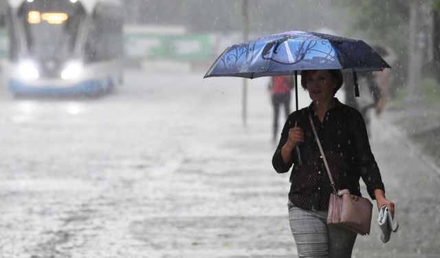 Meteoroloji'den sağanak yağış uyarısı