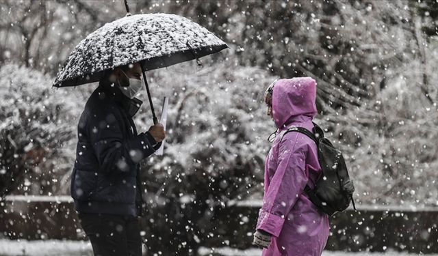 Meteoroloji il il açıkladı: Kar ve sağanak yağış uyarısı