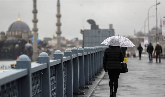 Meteoroloji uyardı! Marmara'ya yağışlı hava geliyor