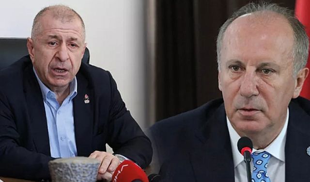 Muharrem İnce'den Ümit Özdağ'a sert çıkış! Ortalığı kızıştıran açıklama...