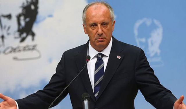 Muharrem İnce'nin adaylığı resmen açıklandı