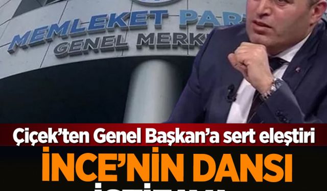 Muharrem İnce'nin dansı partide istifaya sebep oldu