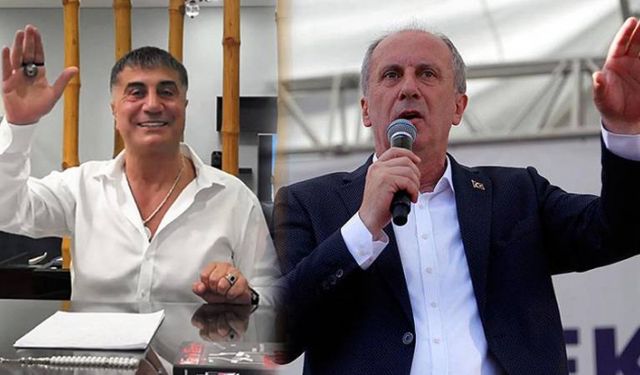 Muharrem İnce'den Sedat Peker'e destek!