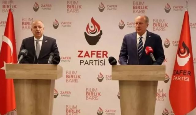 Muharrem İnce ve Ümit Özdağ'dan ittifak görüşmesi