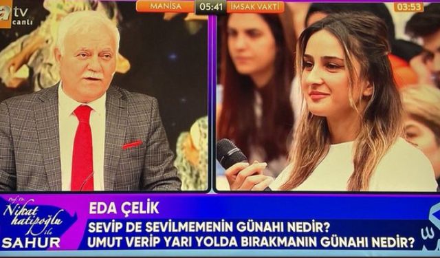 Nihat Hatipoğlu'na ilk sahurda sorulan iki soru gündem oldu!