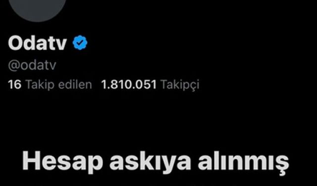 Odatv'ye Twitter'dan büyük şok!