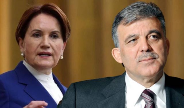 Ortalığı karıştıracak kulis! Meral Akşener ile Abdullah Gül arasında yakınlaşma oldu