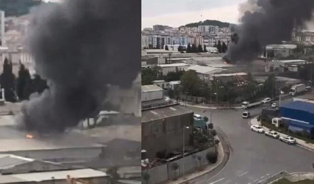 Pendik’te fabrikada yangın! Çok sayıda itfaiye ekibi sevk edildi