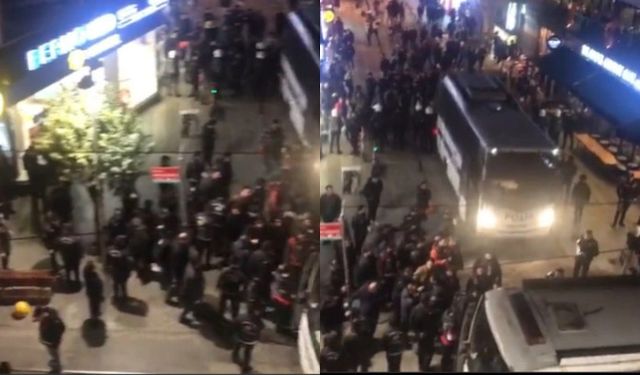 Protesto yapmak isteyen TİP'lilere polis müdahalesi!