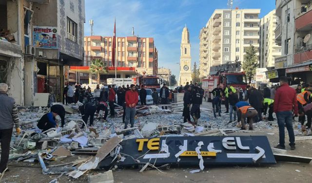 Şanlıurfa'da korkutan patlama!