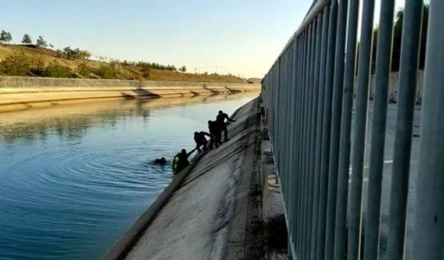 Şanlıurfa'da sulama kanalına düşen çocuk kurtarılamadı