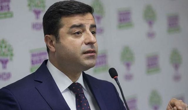 Selahattin Demirtaş’tan, Öcalan’la görüşmek için dilekçe verdi