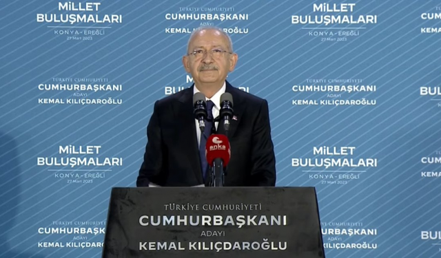 Son Dakika... Kemal Kılıçdaroğlu: Düzeni ben değil siz değiştireceksiniz!