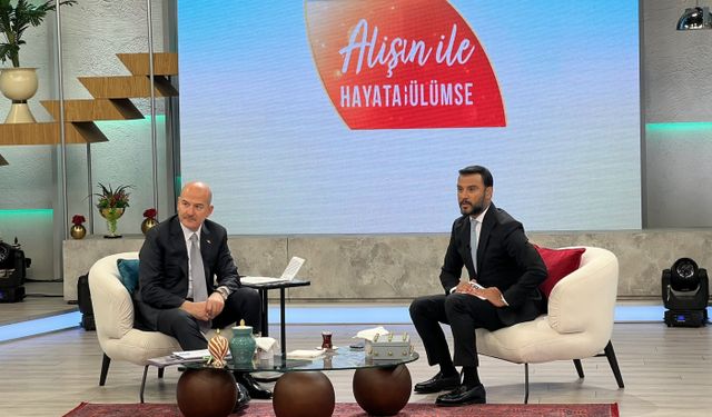 Süleyman Soylu şarkıcı Alişan'ın sabah programına katıldı tepkiler çığ gibi!