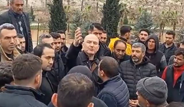 Süleyman Soylu videosunun çekilmesine çok sinirlendi!