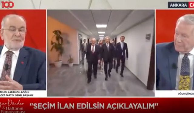 Temel Karamollaoğlu 6'lı masada gündeme gelen 3 ismi açıkladı!