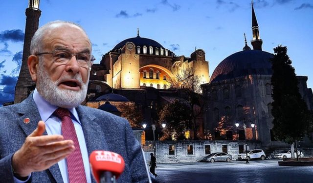 Temel Karamollaoğlu'ndan Ayasofya önerisi!