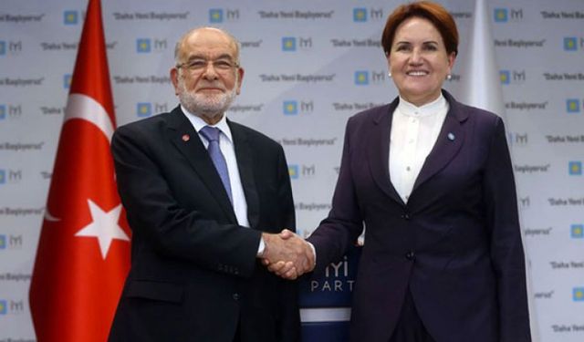 Temel Karamollaoğlu'ndan Meral Akşener'e ziyaret