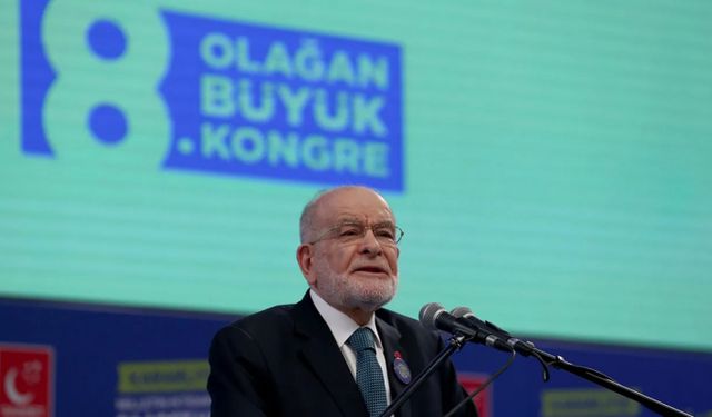 Temel Karamollaoğlu yeniden Saadet Partisi'nin Genel Başkanı seçildi