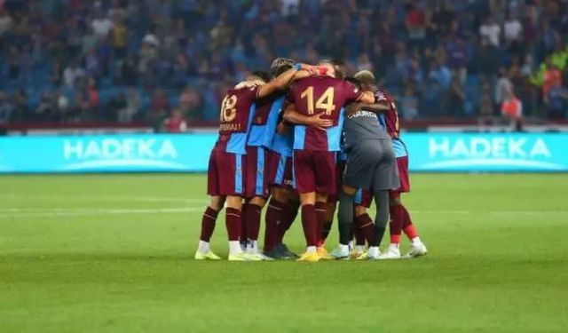 Trabzonspor'un Kopenhag maçı kamp kadrosu belli oldu