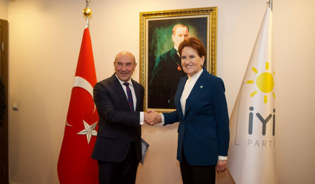 Tunç Soyer'den Meral Akşener'e ziyaret!