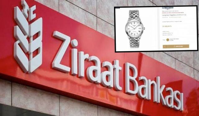 Ziraat Bankası personeli kendisine hediye edilen 31 bin lira değerindeki saatleri internette satışa çıkardı