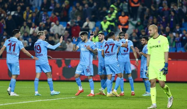 Ziraat Türkiye Kupası'nda Trabzonspor, 3 golle tur atladı!