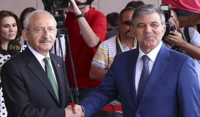 Kemal Kılıçdaroğlu Abdullah Gül'le görüştü