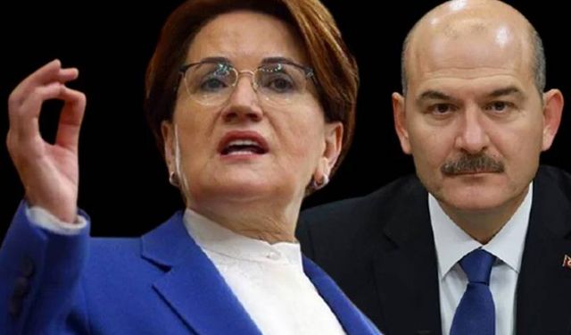 Akşener’den Soylu’ya büyük tepki!