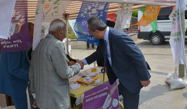 CHP'li Bülent Tezcan HDP standını ziyaret etti! Büyük tepki topladı